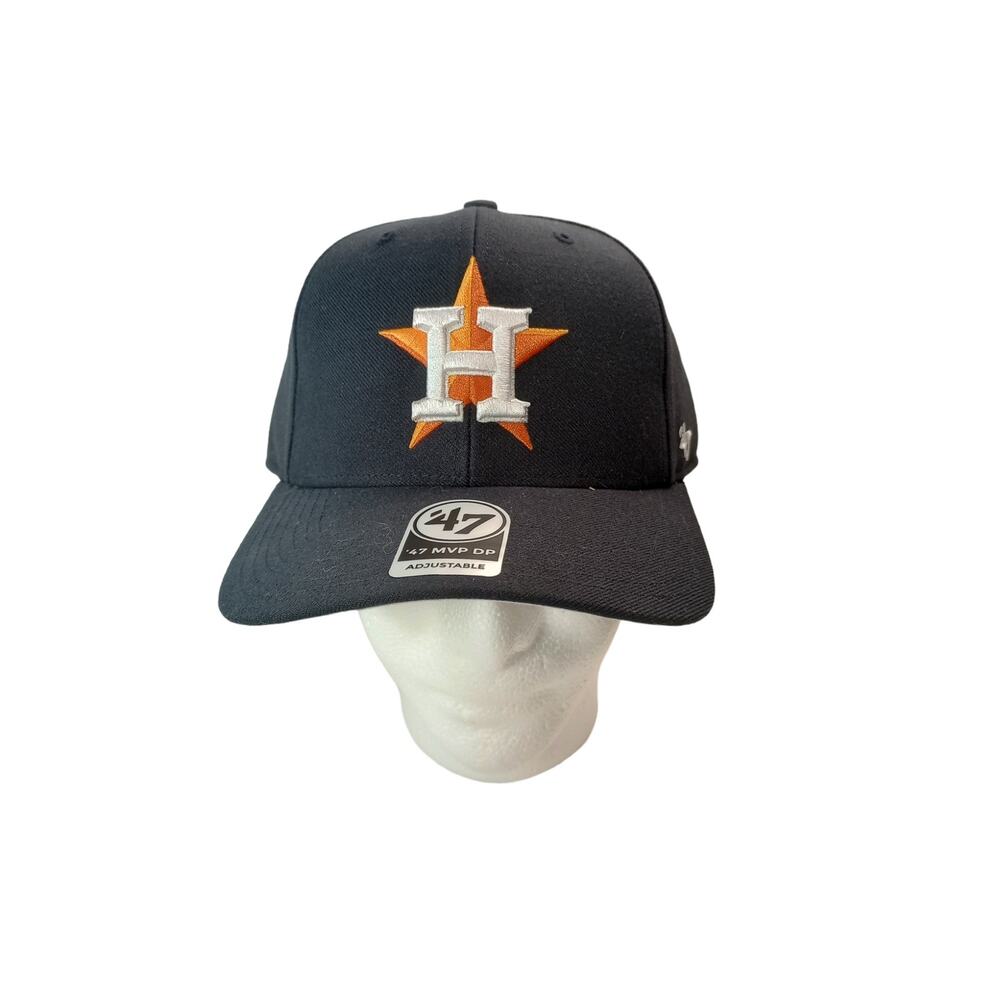 '47 Houston Astros MVP DP Hat Cap MLB Adjustable Black